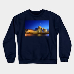 Nights of the Guggenheim Museum - Bilbao Crewneck Sweatshirt